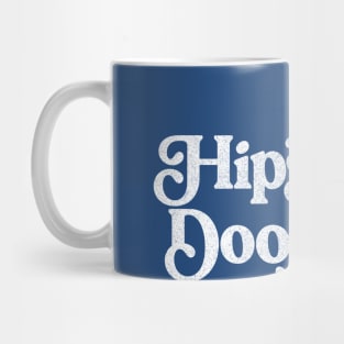 Hipster Doofus / Faded Style Jazz Lover Design Mug